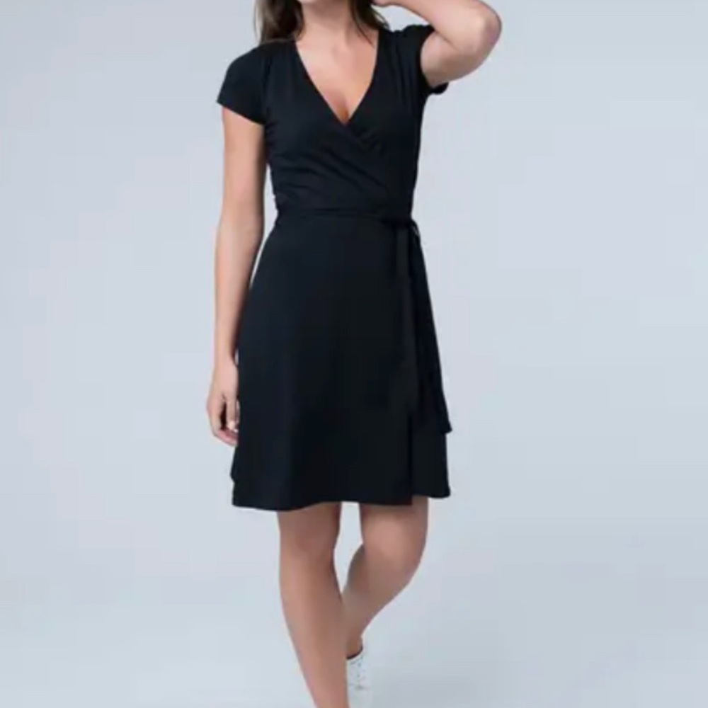 Pact Organic Cotton Wrap Dress
